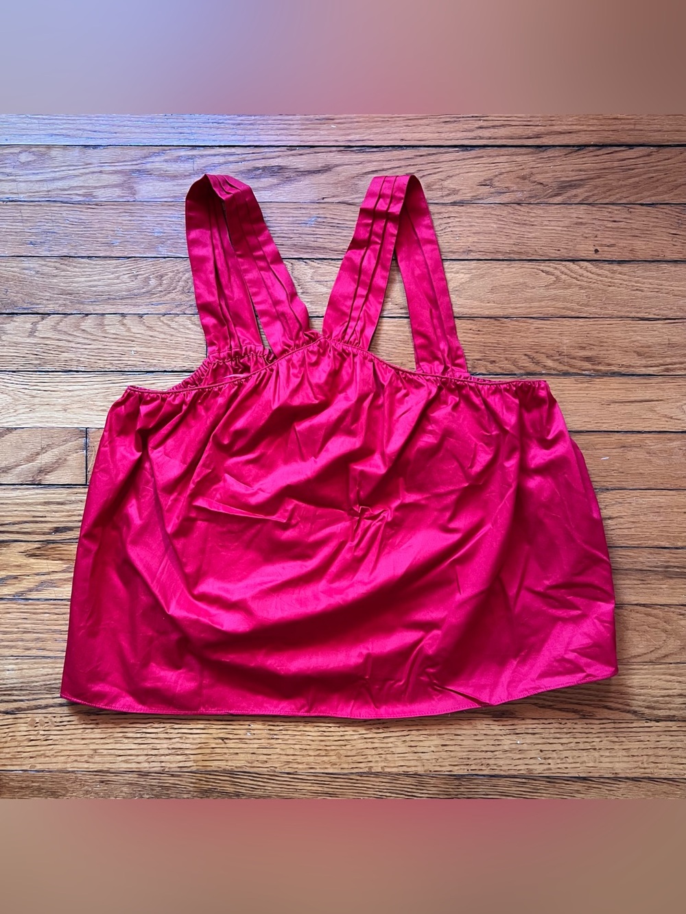 NWOT zara trf collection red tank top